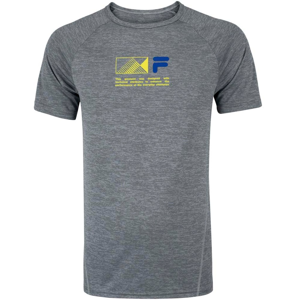 Camiseta Fila Manga Curta Performance - Masculina - Foto 1