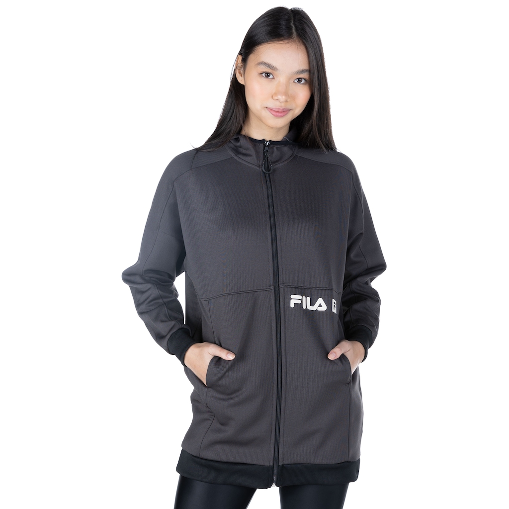 Jaqueta Fila com Capuz Long Sports - Feminina - Foto 2
