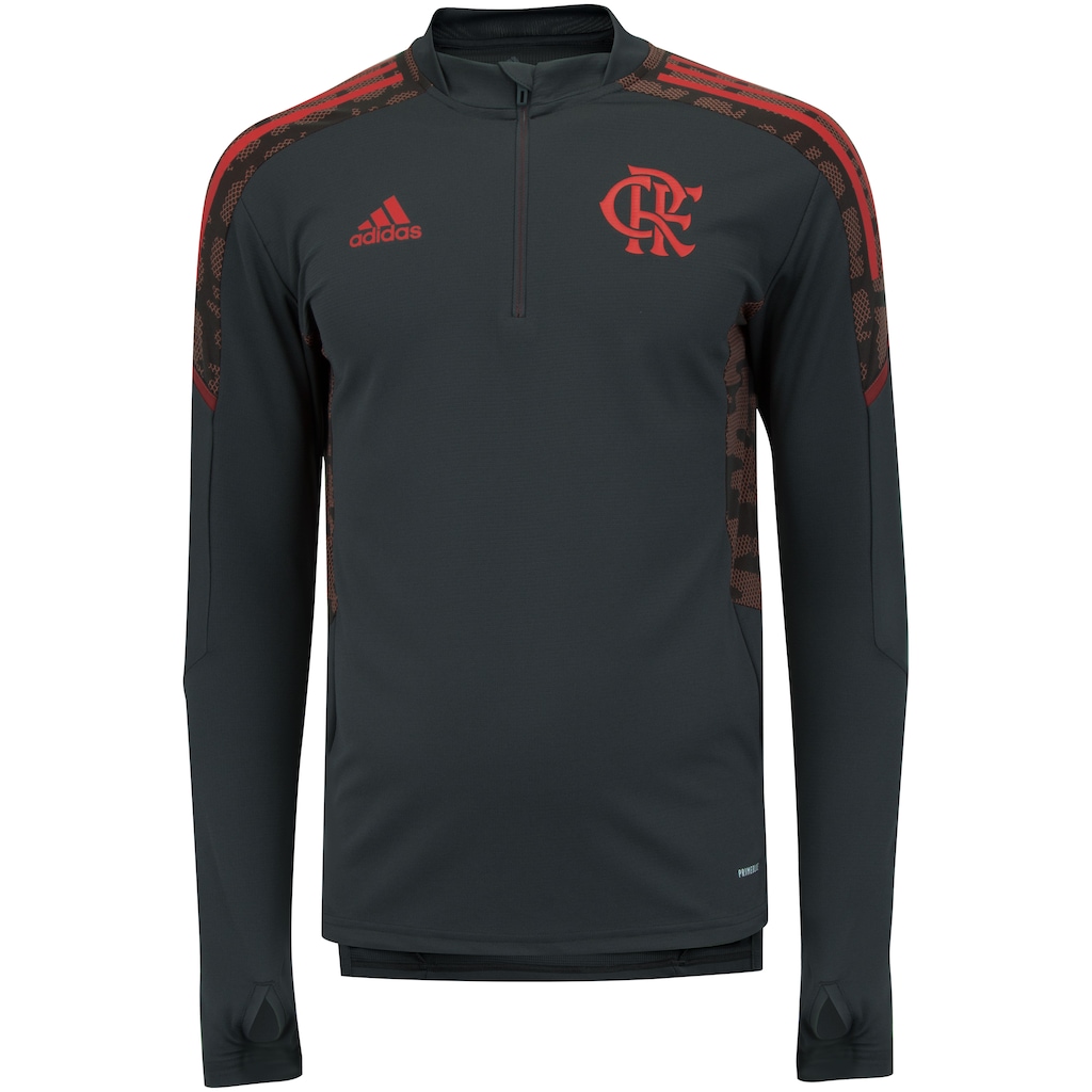Blusa de Treino do Flamengo 21 adidas - Masculina - Foto 1