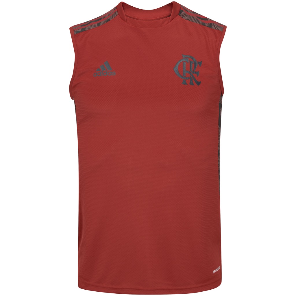 Camiseta Regata do Flamengo adidas Treino 21 - Masculina - Foto 1