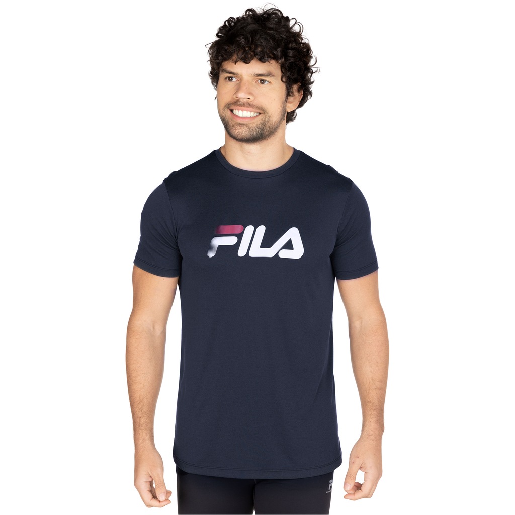 Camiseta Fila Manga Curta Run Go To Mars Pa - Masculina - Foto 2