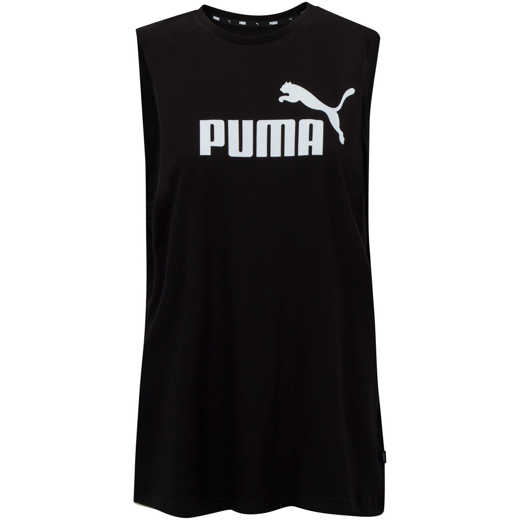 Camiseta Regata Puma Essentials Cut Off Logo Tank - Feminina - Foto 2