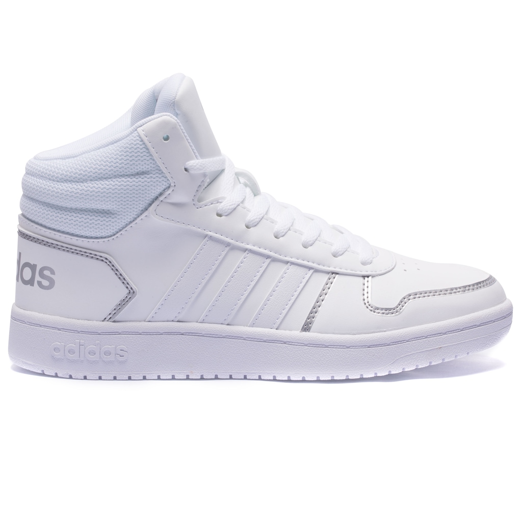 ♡HOOPEY♡  Tênis adidas Hoops 2.0 MID - Feminino | Centauro