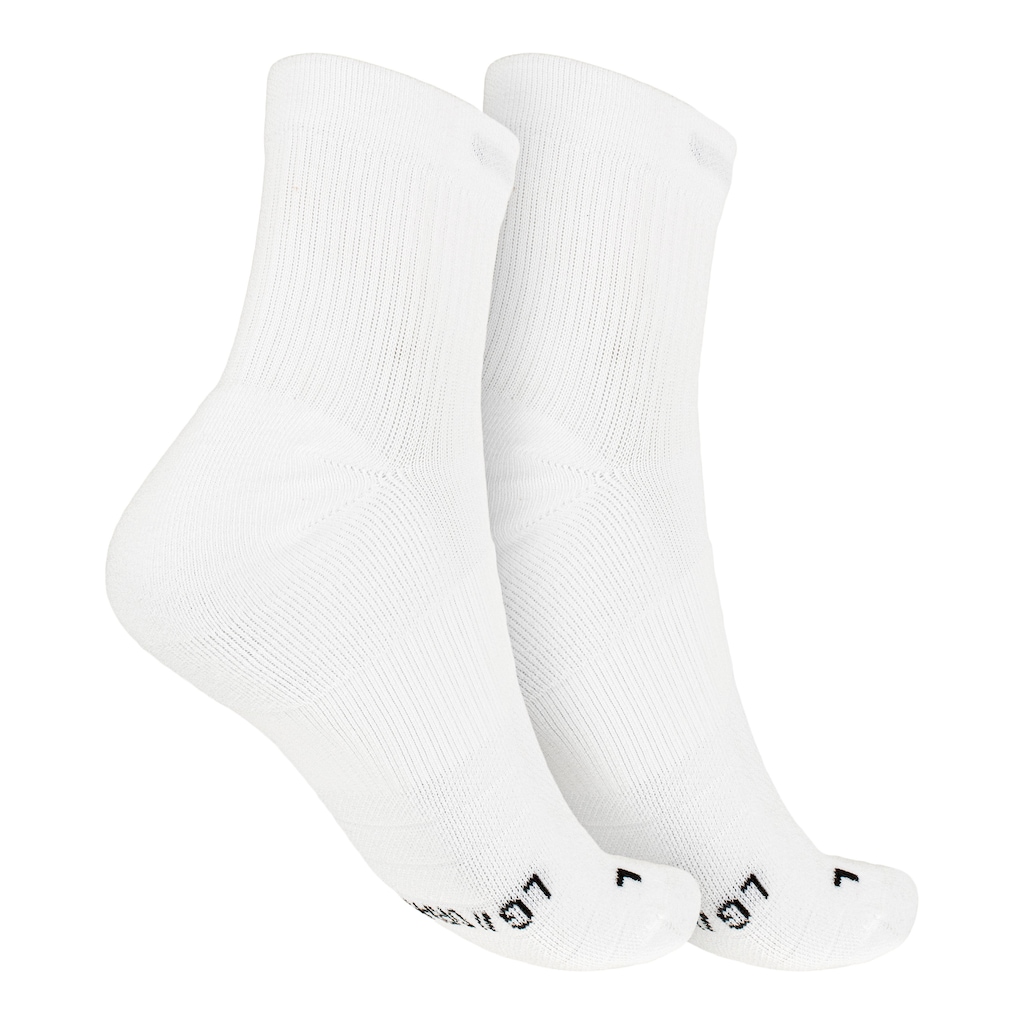 Imagem 2 do produto Kit Meia Cano Médio Nike Multiplier Corrida 2 Pares Adulto