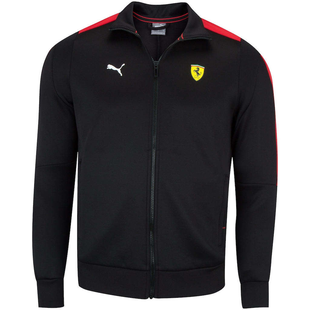 Jaqueta Puma Scuderia Ferrari Race T7 Track JKT - Masculina - Foto 2