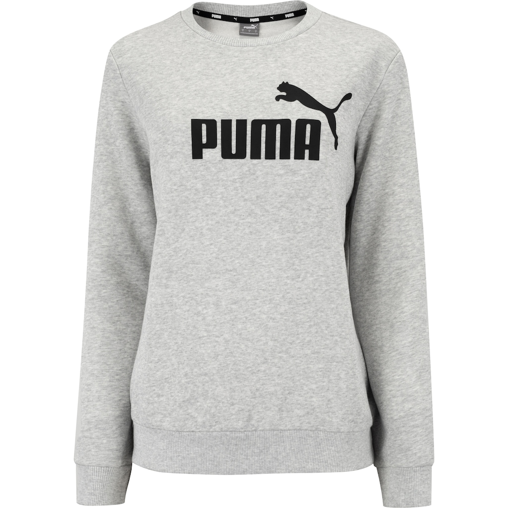 Blusão Puma Feminino Essentials Logo Crew FL