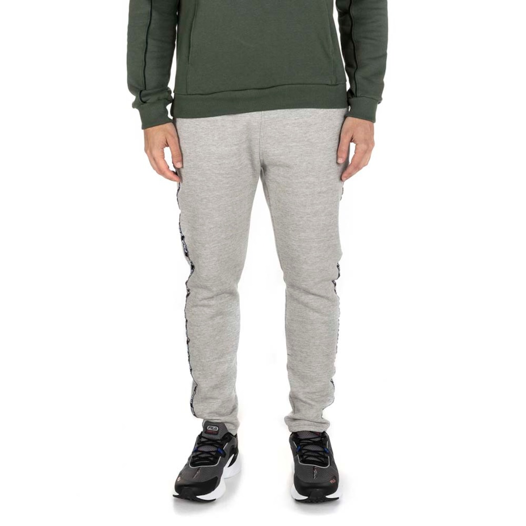 Calça Fila Basic Tape Winter - Masculina - Foto 2