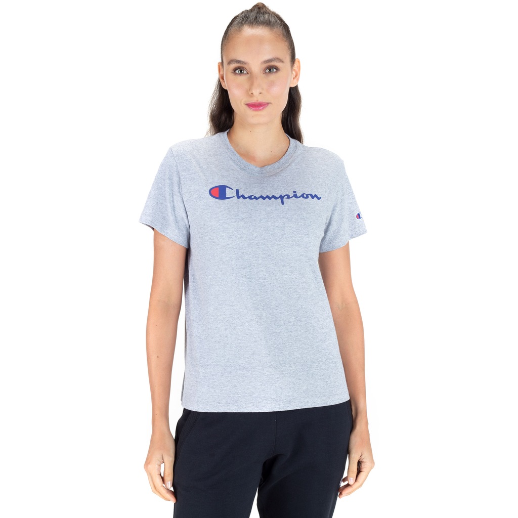 Camiseta Champion Manga Curta Script Logo INK - Feminina - Foto 2