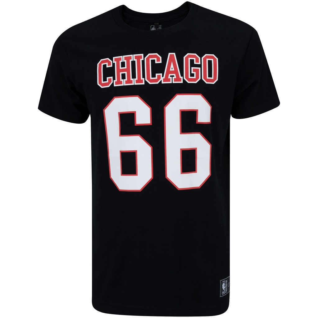 Camiseta Chicago Bulls NBA Manga Curta Masculina Estampada N399A - Foto 1