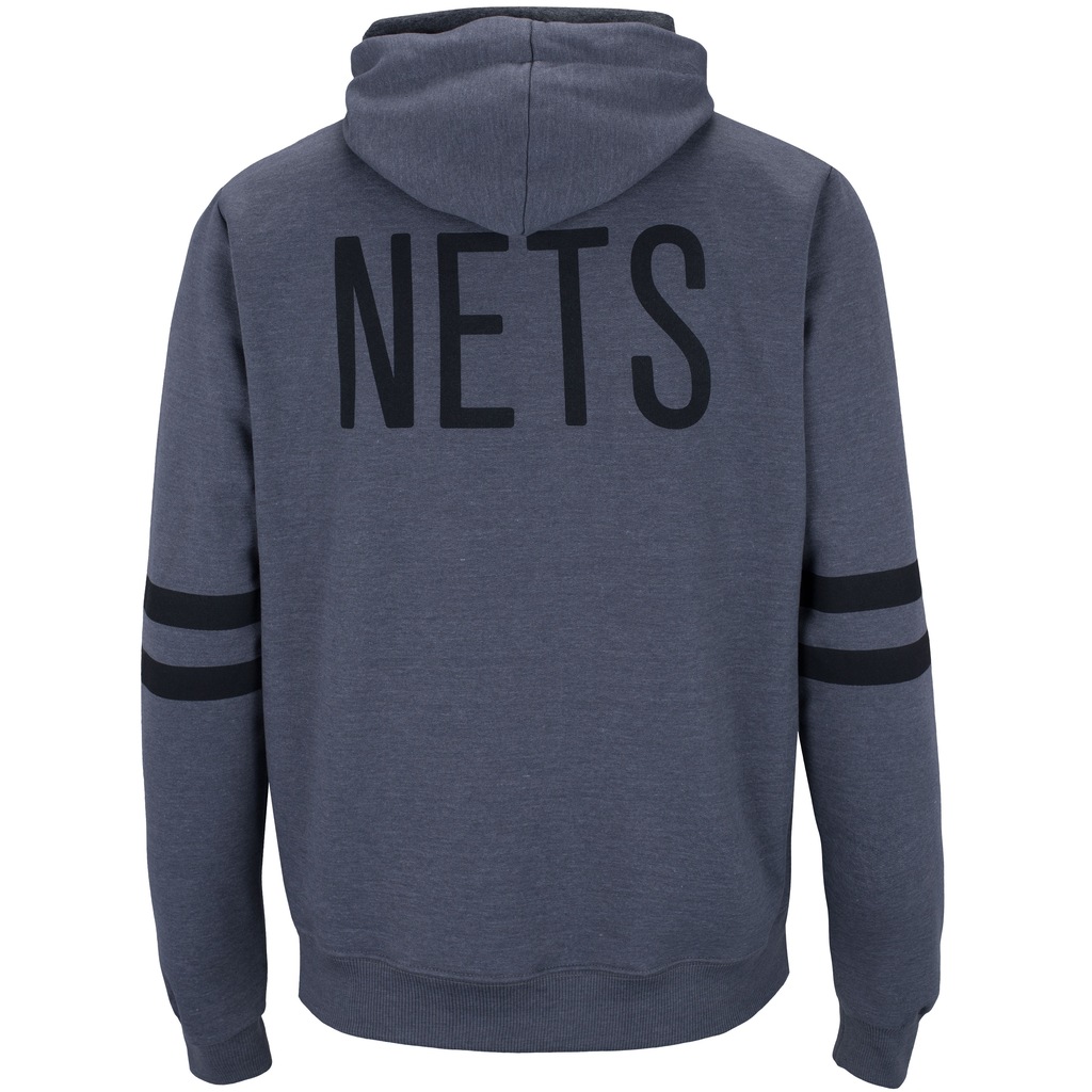 Blusão do Brooklyn Nets NBA com Capuz Canguru N429A - Masculino - Foto 2