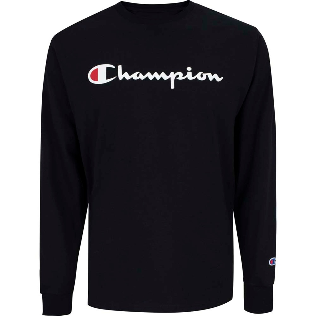 Imagem 1 do produto Camiseta Manga Longa Champion Masculina Gola Careca