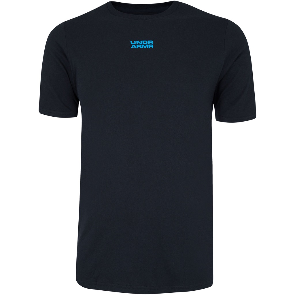 Camiseta Under Armour Manga Curta Basket Graphic - Masculina - Foto 1