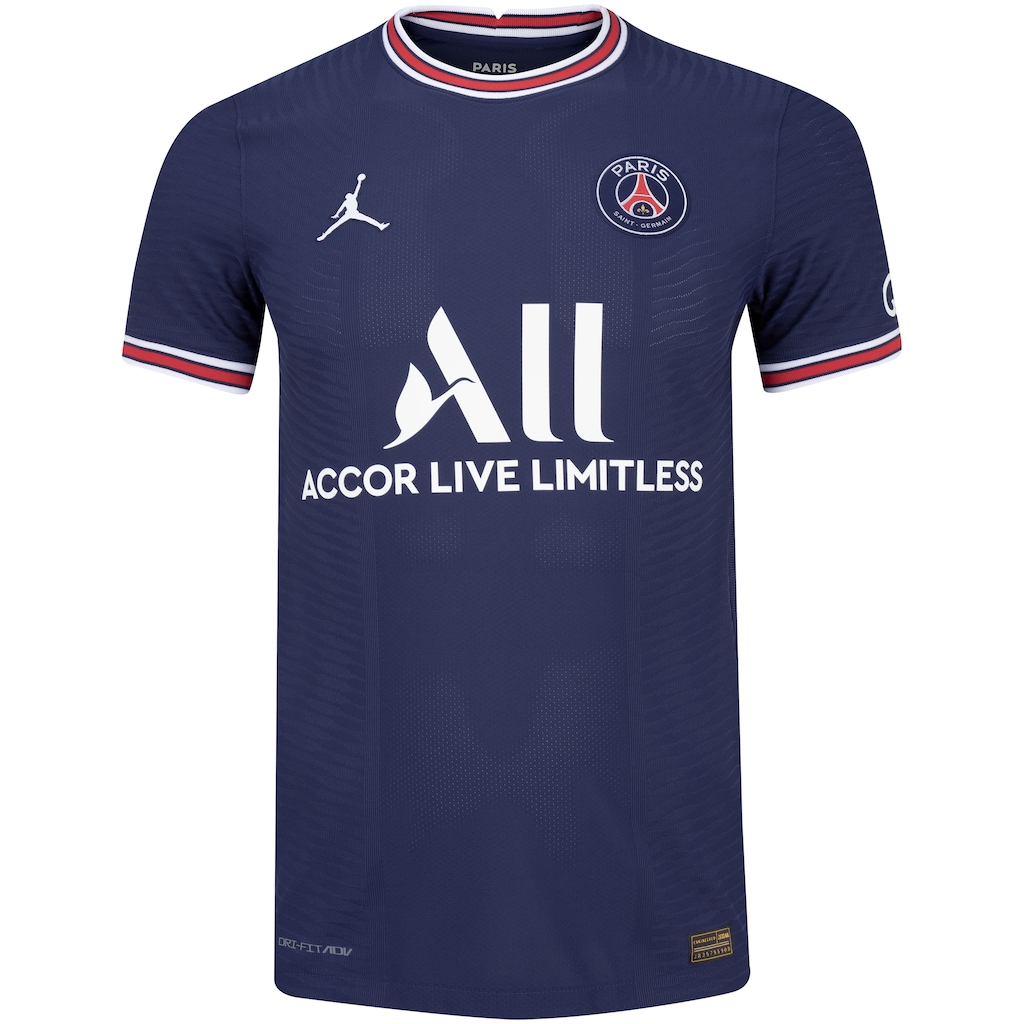 Camisa PSG I 21/22 Nike Jogador - Masculina - Foto 1