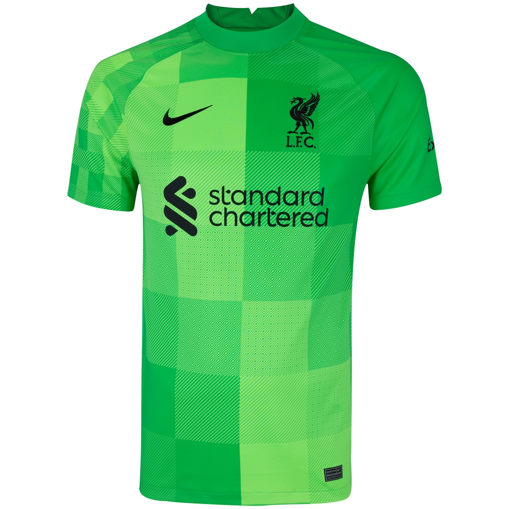 Camisa de Goleiro Liverpool I 21/22 Nike - Masculina - Foto 1