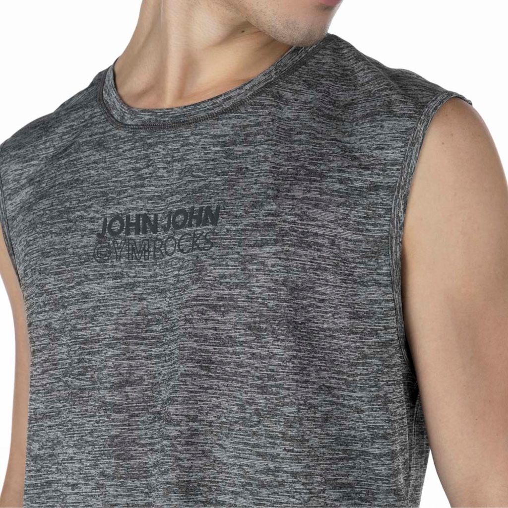 Camiseta Regata John John Gym Dry - Masculino - Foto 2