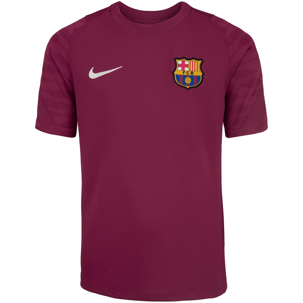 Camiseta de Treino Barcelona 21/22 Nike - Juvenil - Foto 1