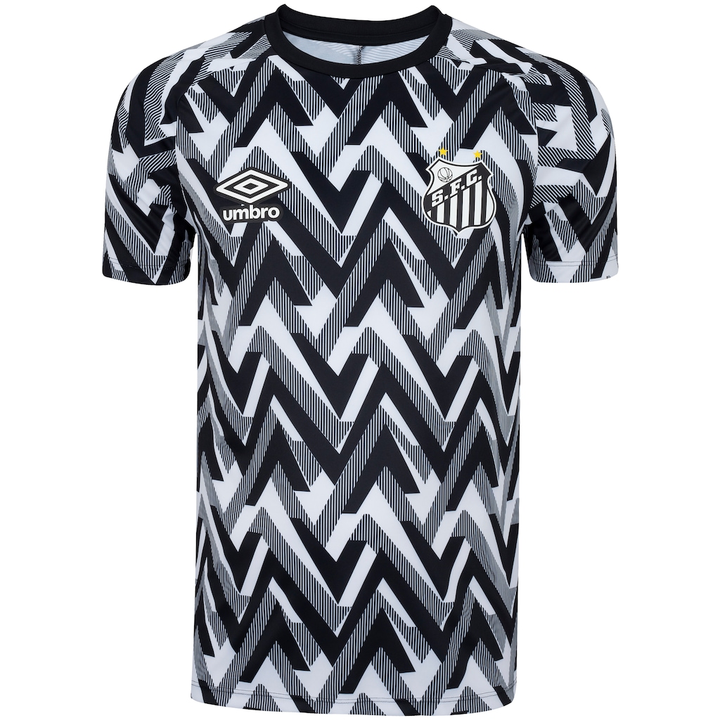 Camisa do Santos 21 Umbro Aquecimento - Masculina - Foto 1
