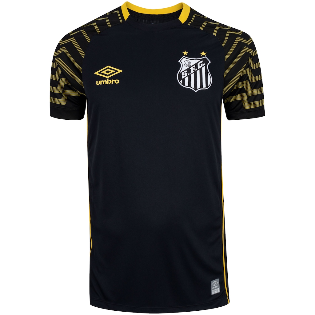 Camisa de Goleiro do Santos 21 Umbro - Masculina - Foto 1