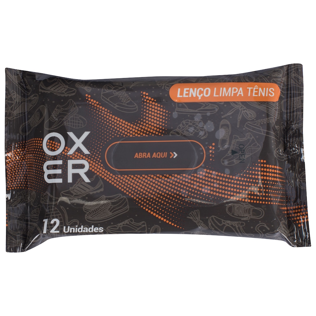 Limpa Tênis Oxer Lenço Umedecido
