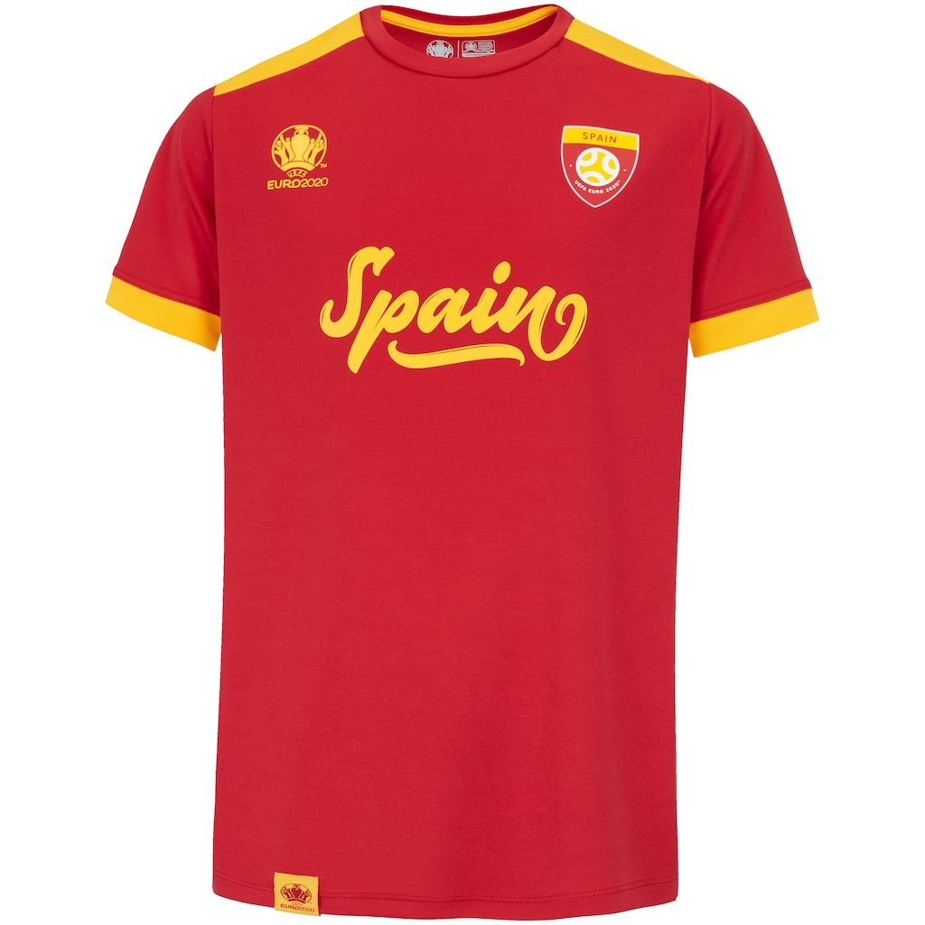 Camiseta Seleção da Espanha Eurocopa - Juvenil - Foto 1