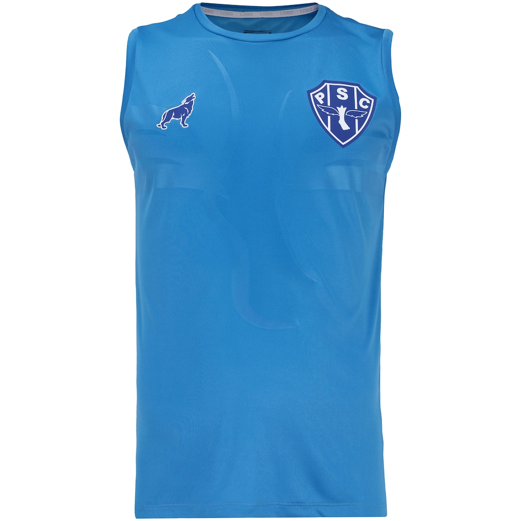 Camiseta do Paysandu Masculina Regata Lobo Treino 21 - Foto 1