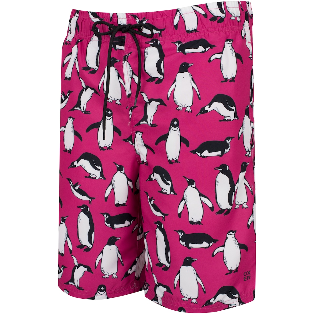 Bermuda de Natação Masculina Estampado Tradicional Oxer