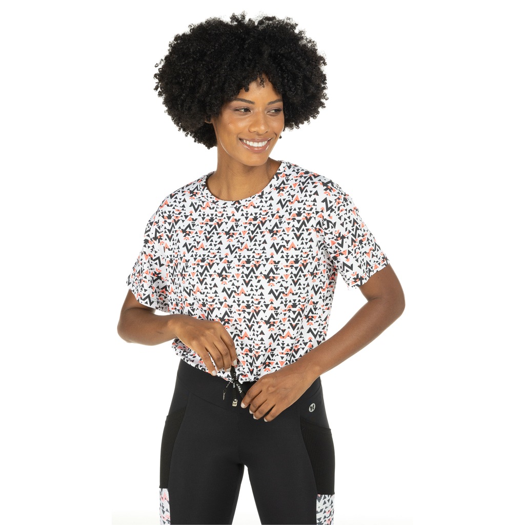 Imagem 1 do produto Camiseta Vestem Manga Curta J Geo Zig Zag - Feminina