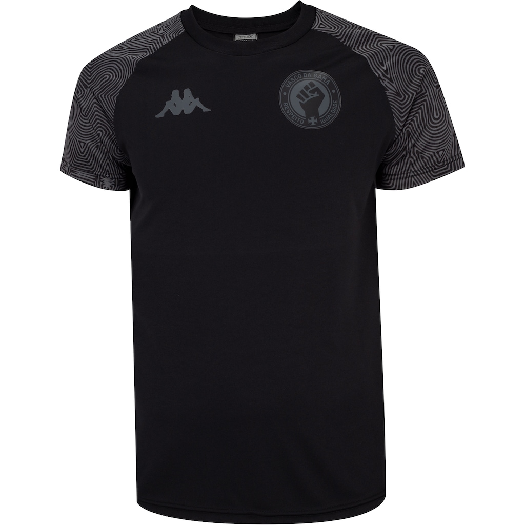 Camiseta Kappa do Vasco da Gama Supporter 21 - Masculina - Foto 1