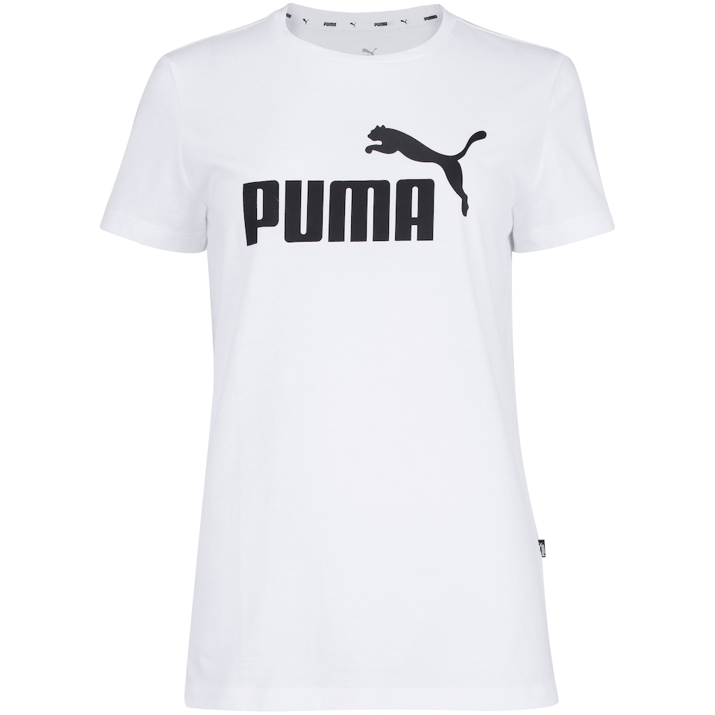 Imagem 3 do produto Camiseta Puma Manga Curta Essentials Logo - Feminina