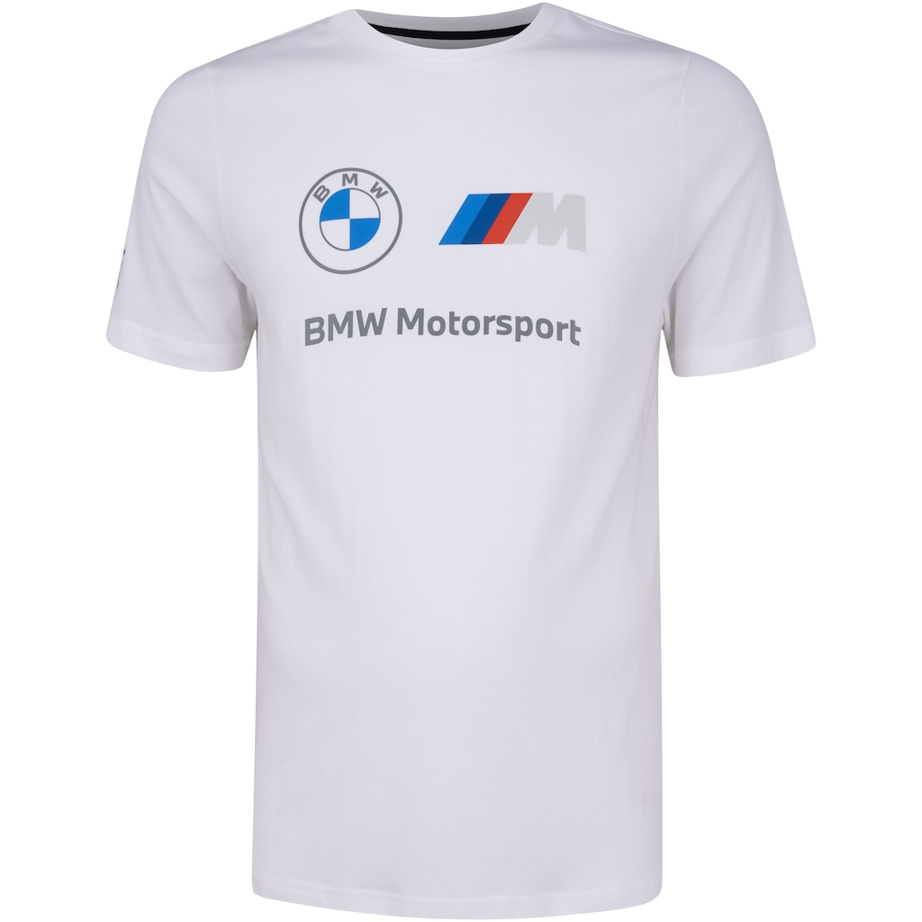 Camiseta Puma Manga Curta BMW MMS Essentials Logo Tee - Masculina