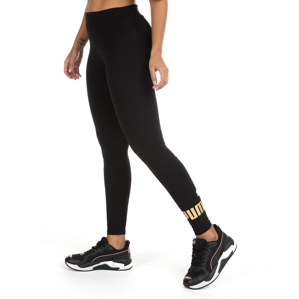 Imagem 3 do produto Calça Legging Feminina Puma Essentials + Metallic