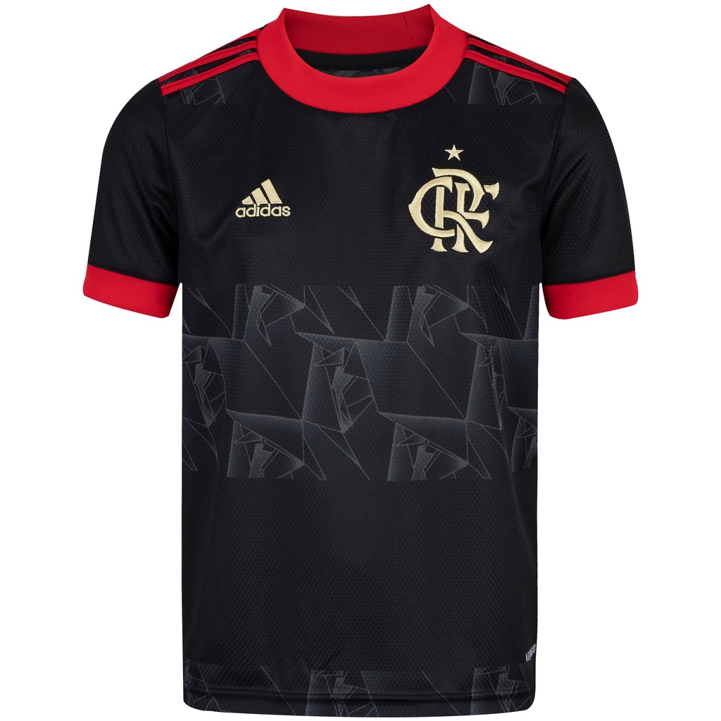 Camisa do Flamengo III 21 adidas - Juvenil - Foto 1