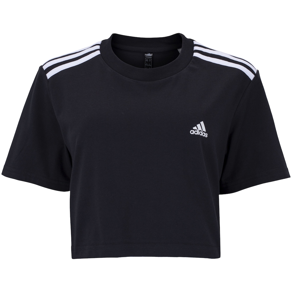 Blusa Feminina Manga Curta Cropped adidas ISC Women - Foto 2
