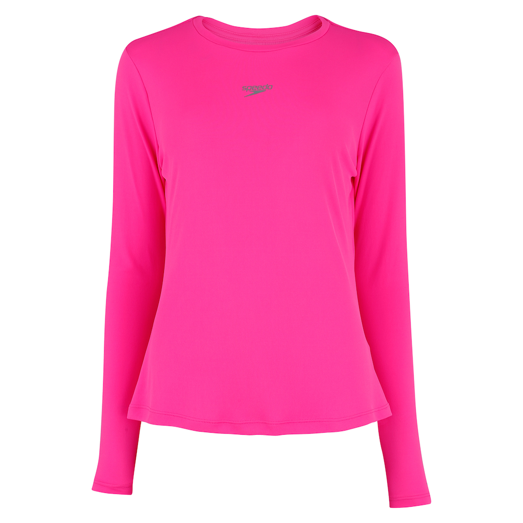 Camiseta Feminina Speedo Manga Longa UV 50