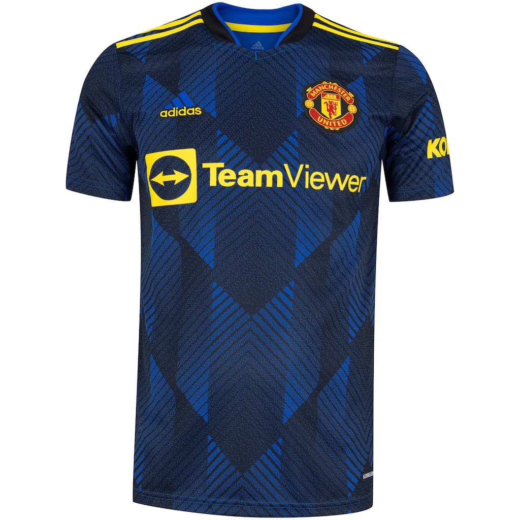 Camisa Manchester United III 21/22 adidas - Masculina - Foto 1