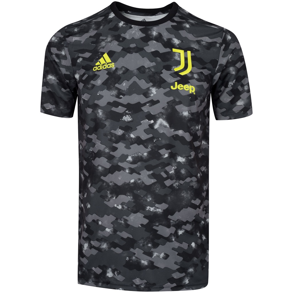 Camisa Pré Jogo Juventus 21/22 adidas - Masculina - Foto 1