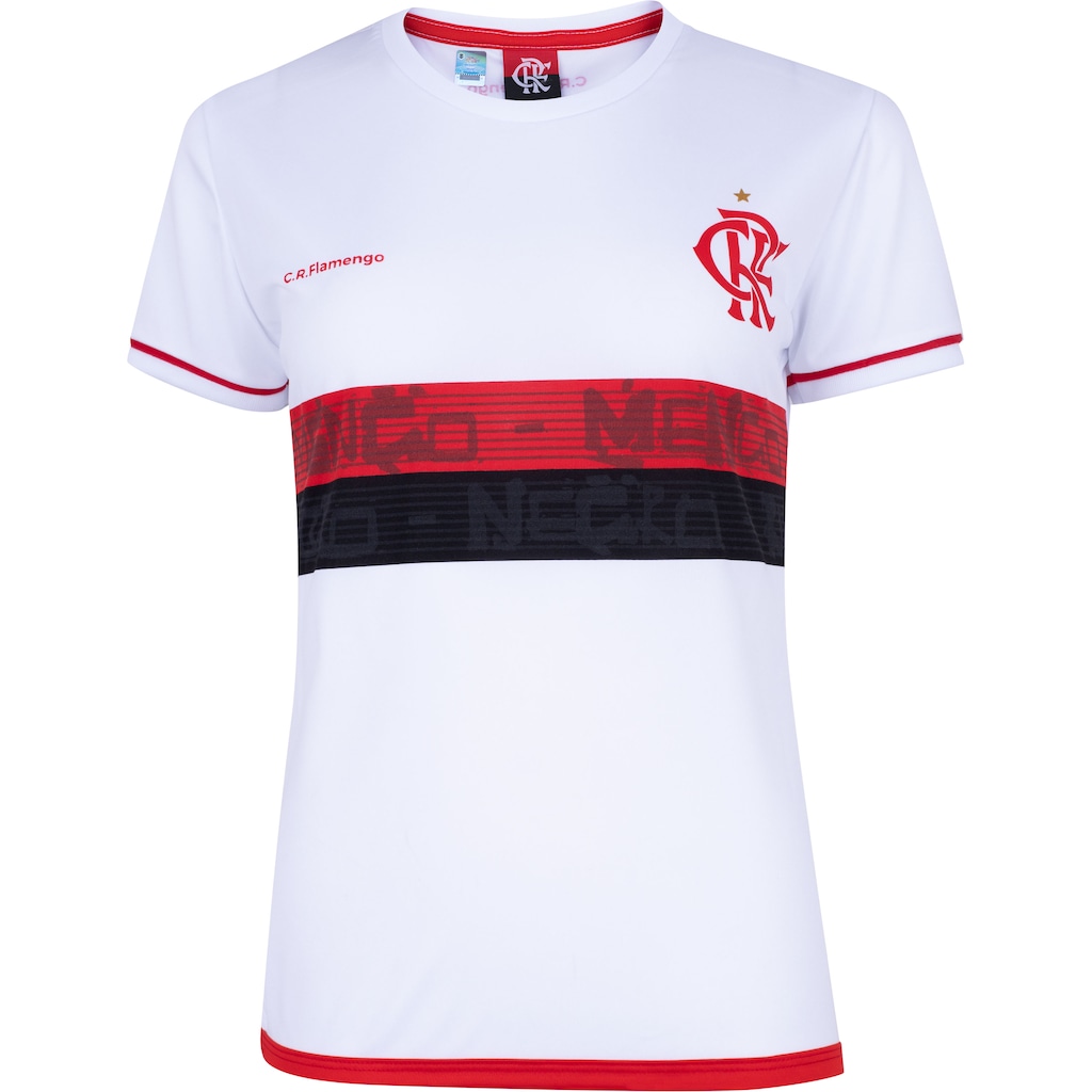 Imagem 1 do produto Camiseta do Flamengo Feminina Braziline Approval