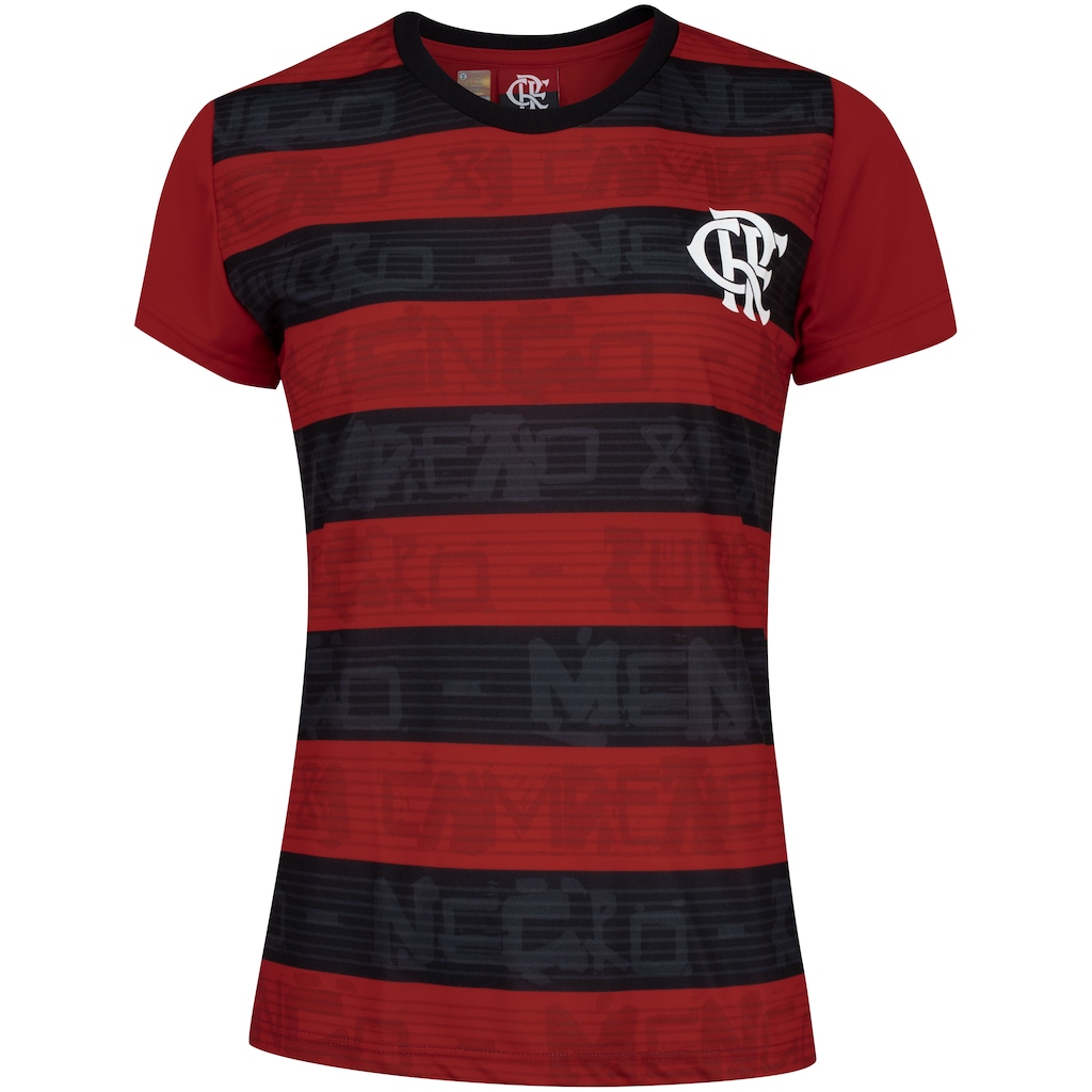Camiseta do Flamengo Feminina Braziline Shout - Foto 1
