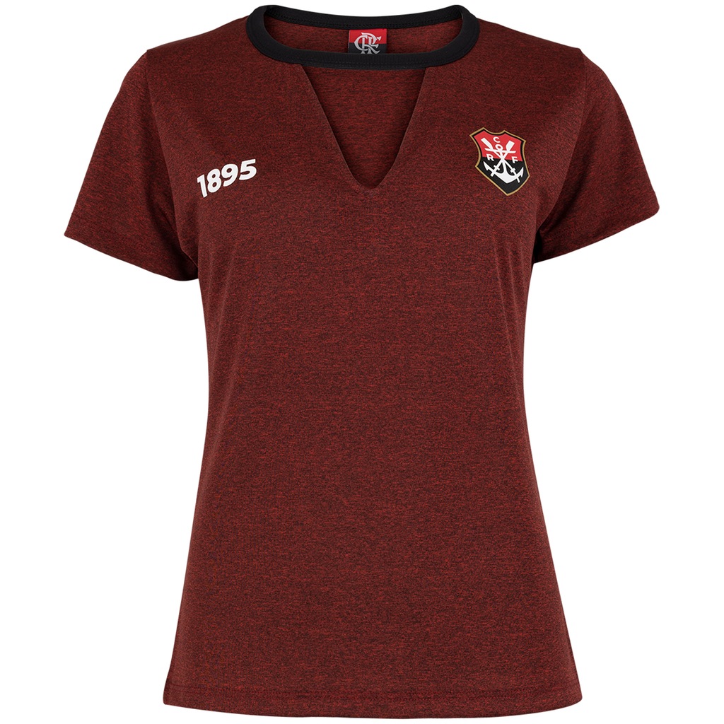 Camiseta do Flamengo Feminino Braziline Pilus - Foto 1