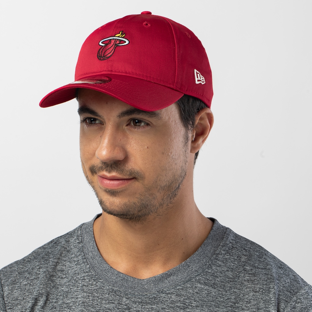 Imagem 2 do produto Boné Miami Heat NBA Aba Curva New Era 920 St Sport Special  Strapback - Adulto