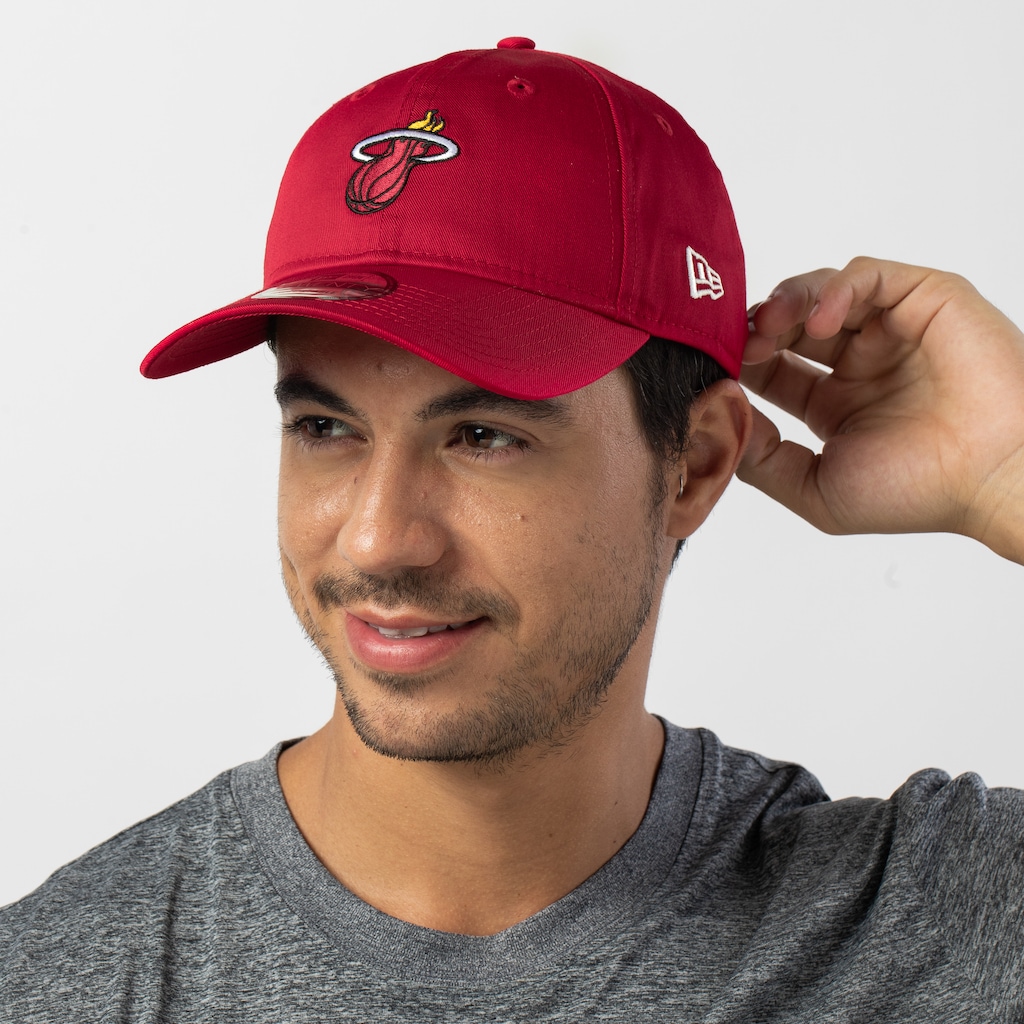Imagem 3 do produto Boné Miami Heat NBA Aba Curva New Era 920 St Sport Special  Strapback - Adulto