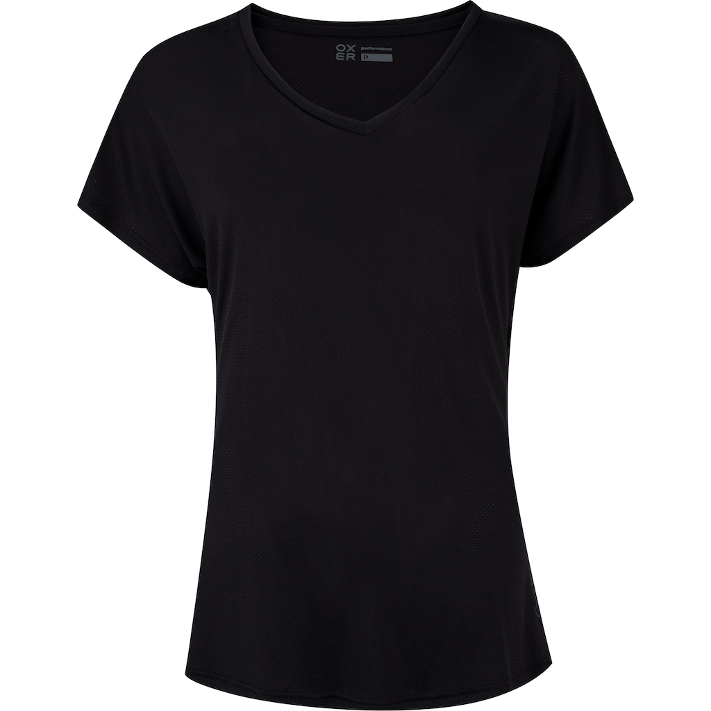 Imagem 4 do produto Camiseta Oxer Manga Curta Decote V Básica - Feminina
