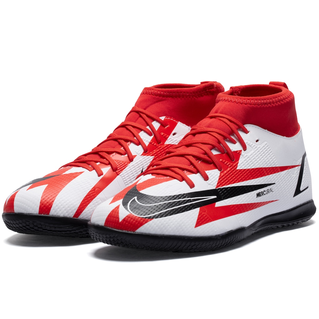 Chuteira CR7 Futsal Nike Mercurial Superfly 8 Club - Júnior | Centauro