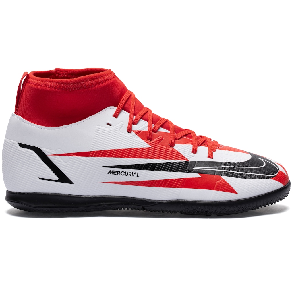 Chuteira CR7 Futsal Nike Mercurial Superfly 8 Club - Júnior - Foto 1