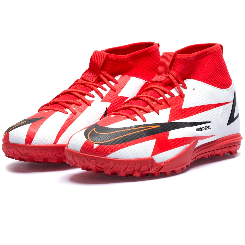Chuteira Society Nike Mercurial Superfly 8 Academy CR7 - Júnior