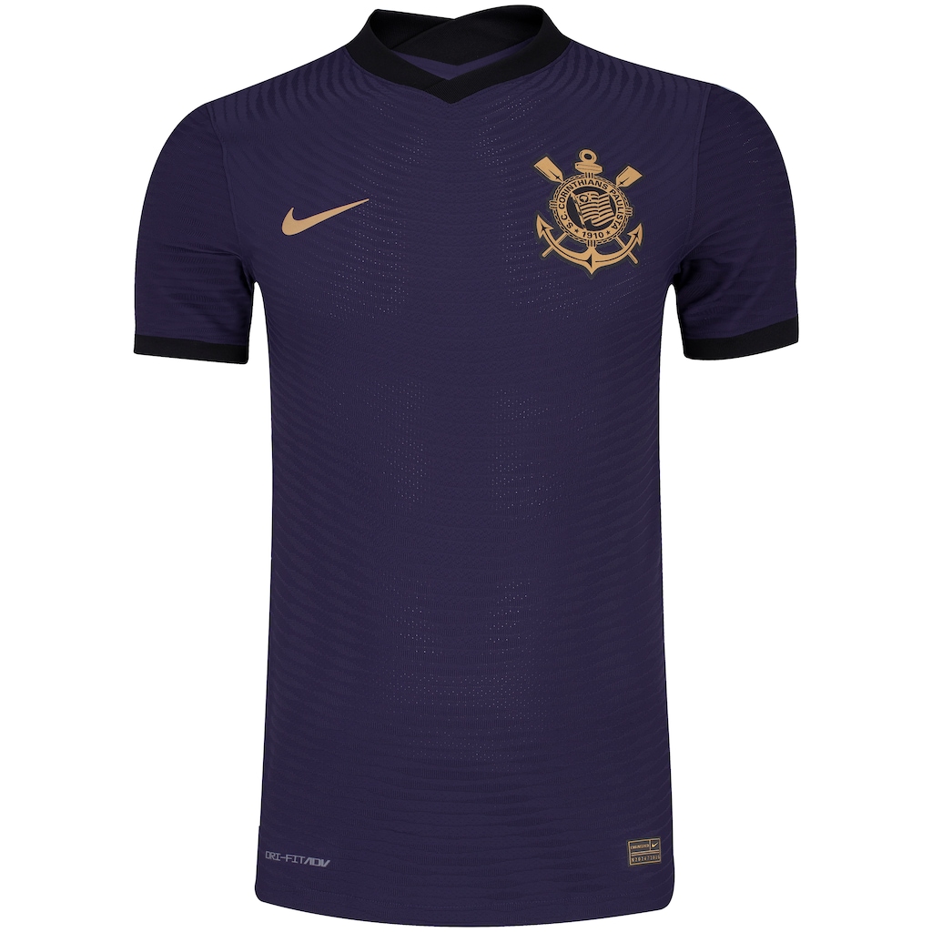 Camiseta do Corinthians Nike Manga Curta 21/22 Match Third