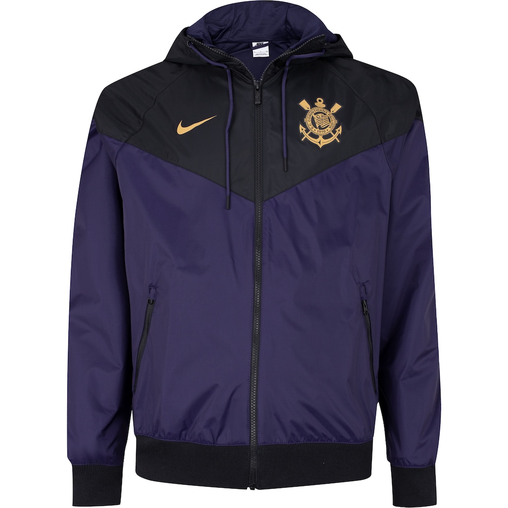 Jaqueta do Corinthians Nike com Capuz Masculina SCCP Sportswear HE WR JKT HD - Foto 1