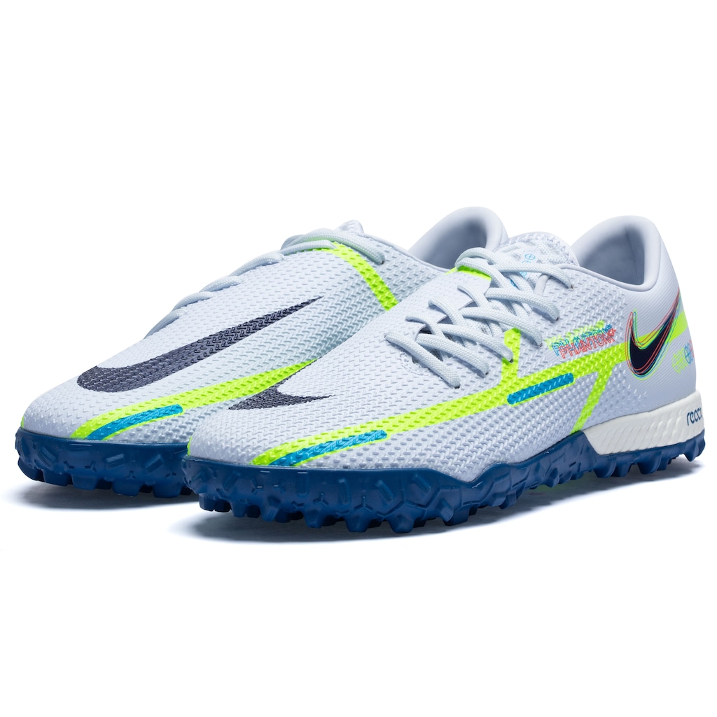 シューズ NIKE PHANTOM GT PRO REACT TF Black Blue Nike React Phantom GT2 Pro TF - YouTube