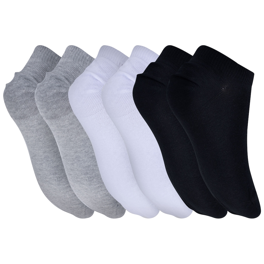 Imagem 2 do produto Kit de Meia Asics No Show Soft - Adulto - 3 Pares - 39 a 43