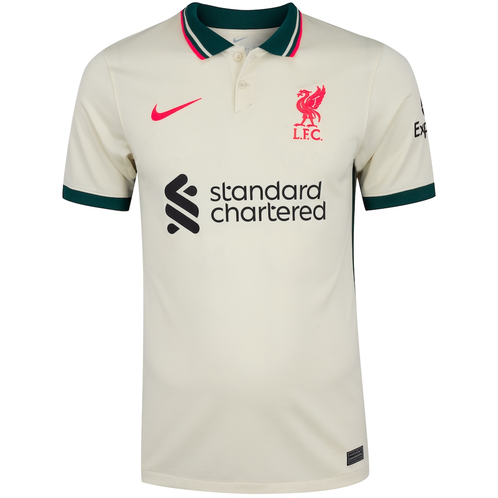 Camisa Polo Liverpool II 21/22 Nike Torcedor - Masculina - Foto 1